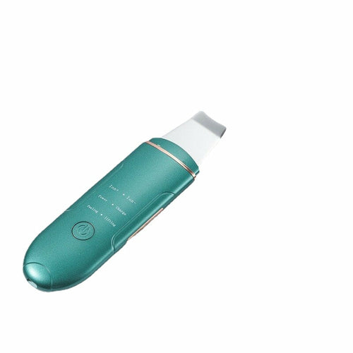Ultrasonic Facial Skin Scrubber Skin Spatula Acne Removal Device