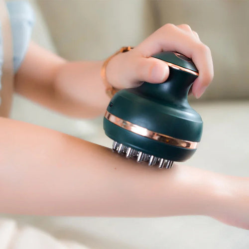 EMS Electric Head Massager Wireless Scalp Massage Promote Hair Growth