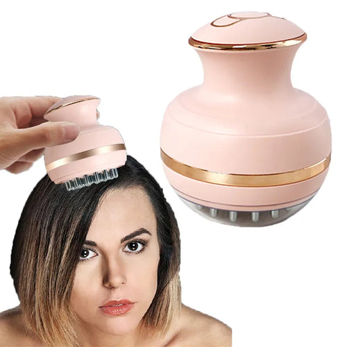 EMS Electric Head Massager Wireless Scalp Massage Promote Hair Growth