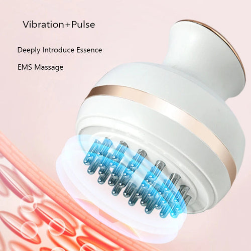 EMS Electric Head Massager Wireless Scalp Massage Promote Hair Growth