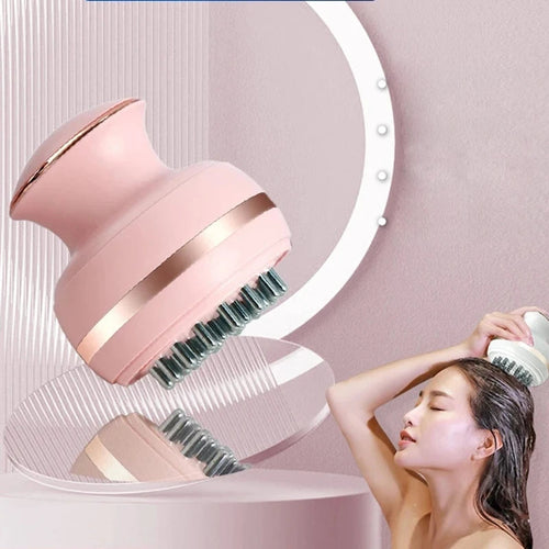 EMS Electric Head Massager Wireless Scalp Massage Promote Hair Growth