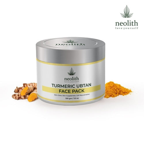 Neolith Turmeric Ubtan Face Clay Mask for Anti-acne, Skin Brightening,
